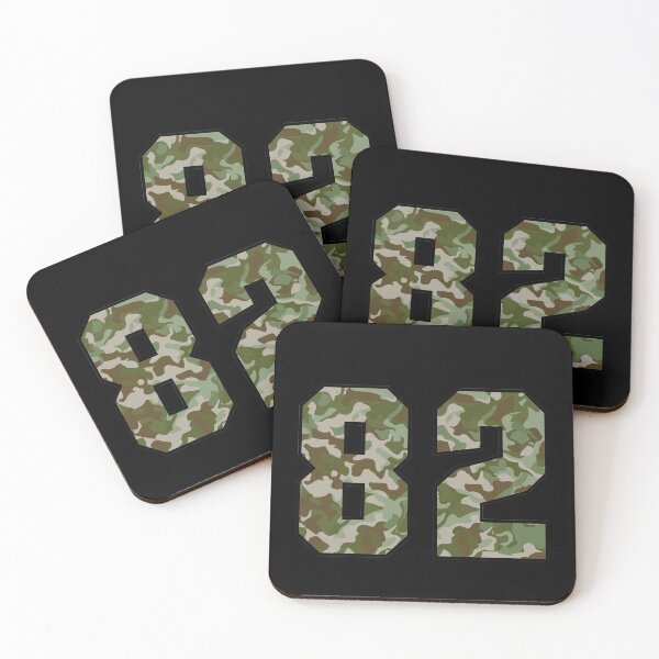 Item preview, Army Camo Number eighty-two Veteran Lucky Number 82 designed and sold by Urosek.