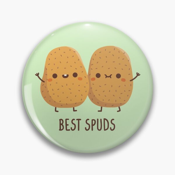Item preview, Cute Potatoes Best Spuds Best Buds  designed and sold by rustydoodle.