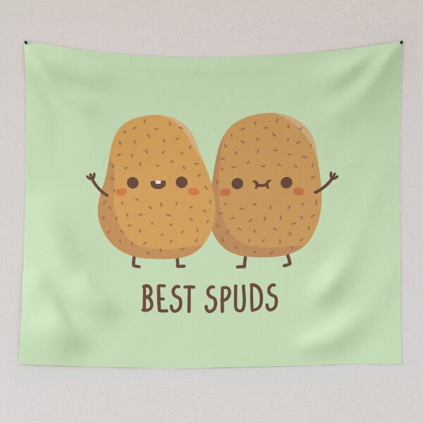Item preview, Cute Potatoes Best Spuds Best Buds  designed and sold by rustydoodle.