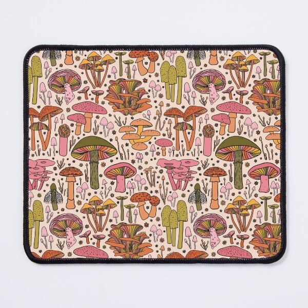 Item preview, Vintage Mushroom Print designed and sold by doodlebymeg.