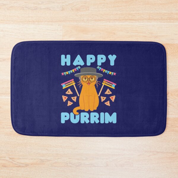Item preview, Happy Purim Cat Jewish Holiday Hamantash designed and sold by jaygo.