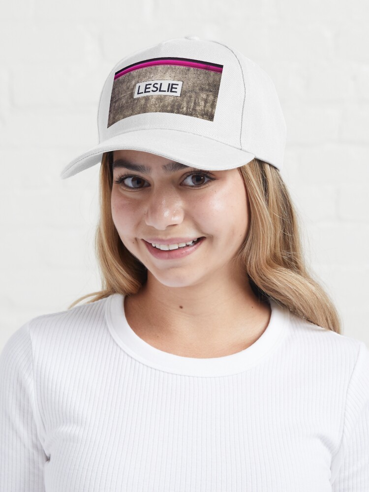 Alternate view of Leslie Toronto Subway Sign Cap
