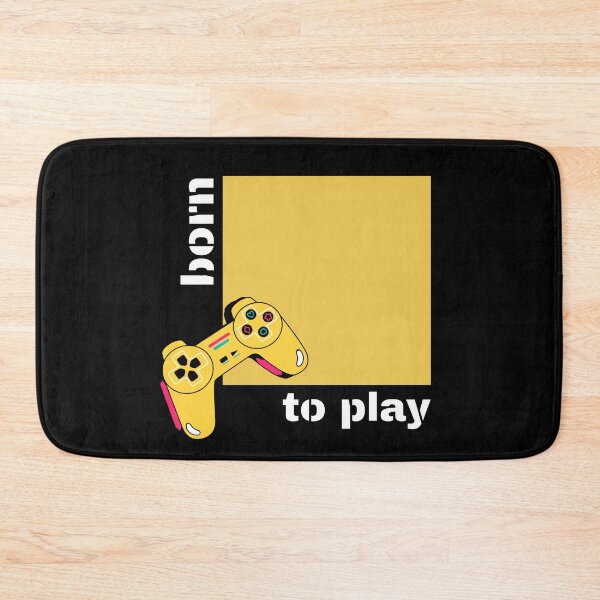 Item preview, BORN TO PLAY, for gamers, console  designed and sold by NiceSign.
