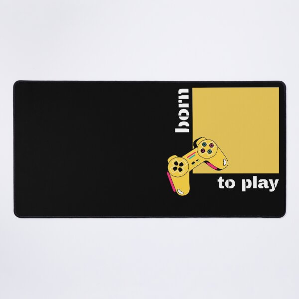 Item preview, BORN TO PLAY, for gamers, console  designed and sold by NiceSign.