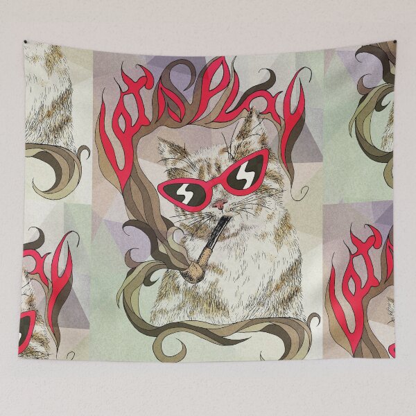 Item preview, Lazy CAT art designed and sold by amillusions.