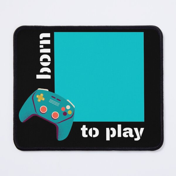 Item preview, BORN TO PLAY, for gamers, console  designed and sold by NiceSign.