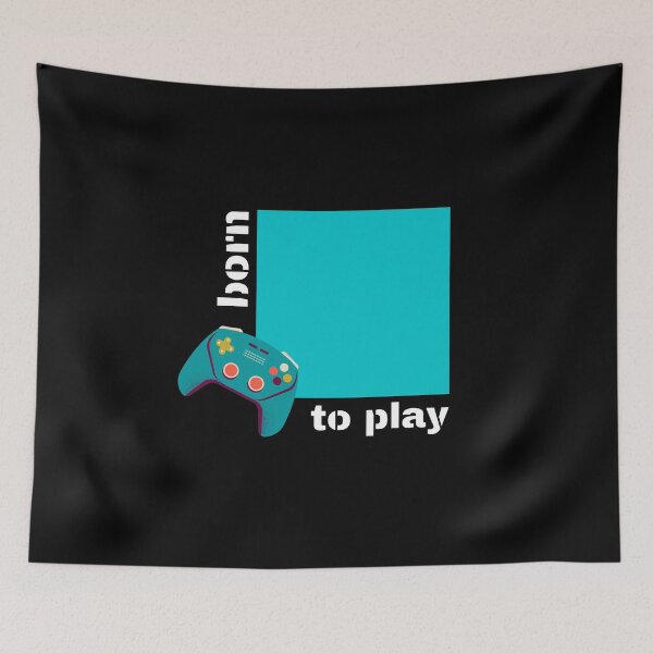 Item preview, BORN TO PLAY, for gamers, console  designed and sold by NiceSign.
