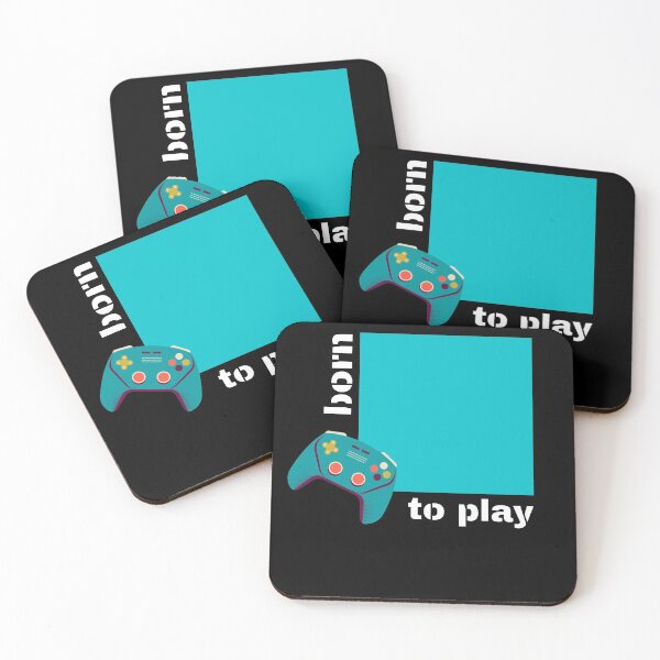 Item preview, BORN TO PLAY, for gamers, console  designed and sold by NiceSign.