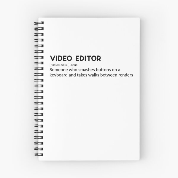 Item preview, VIDEO EDITOR DEFINITION designed and sold by tablespoon.