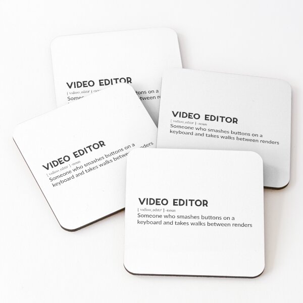 Item preview, VIDEO EDITOR DEFINITION designed and sold by tablespoon.