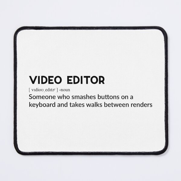 Item preview, VIDEO EDITOR DEFINITION designed and sold by tablespoon.