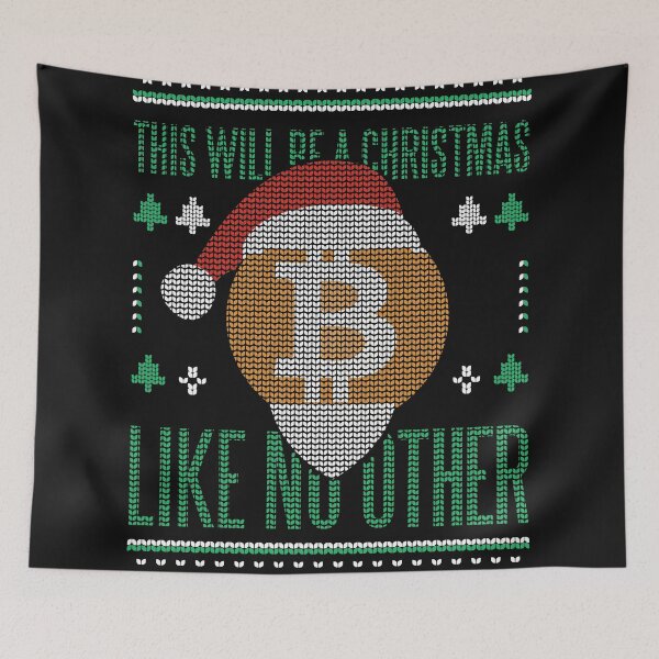 Aperçu de l'œuvre Noël Bitcoin Noël BTC Shirt / Design créée et vendue par EinfachKlim.