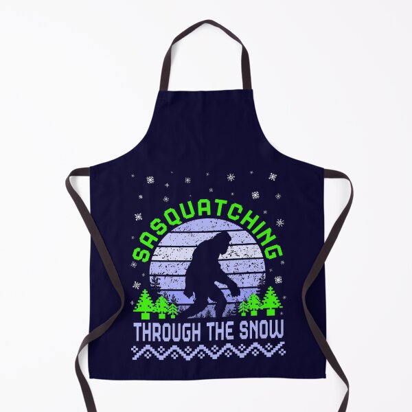 Item preview, Sasquatching Through the Snow, Christmas Sasquatch (Bigfoot) Pun designed and sold by ACC .