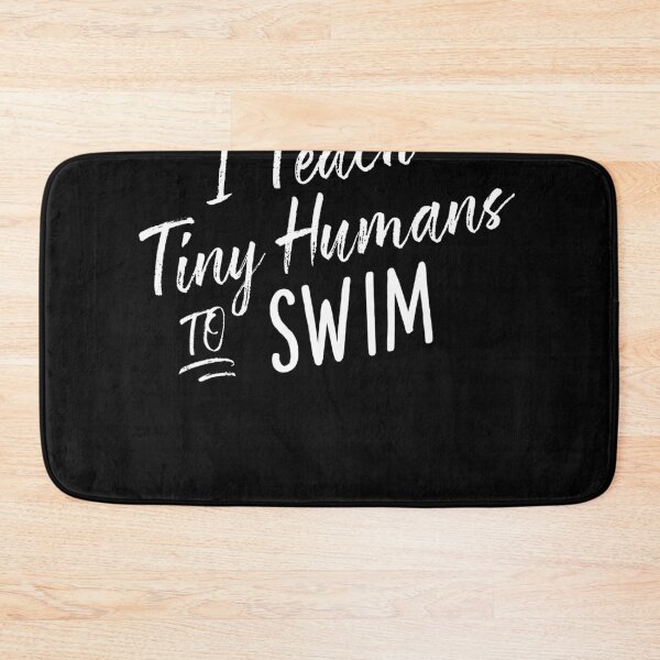 Item preview, Cute Funny Swim Coach Gift  Tiny Humans Swimming Instructor  designed and sold by bakak1xa.