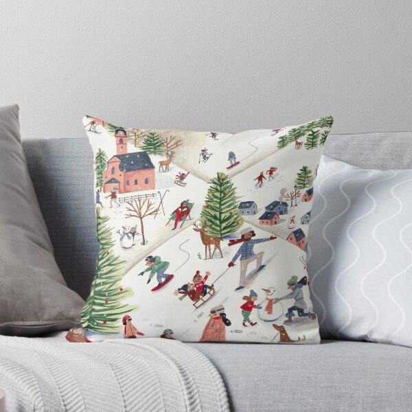 Item preview, Alpine skiing winter landscape designed and sold by Caroline Bonne Müller.