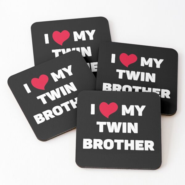 Item preview,  I Love My Twin brother  designed and sold by Artystico  ⭐⭐⭐⭐⭐.