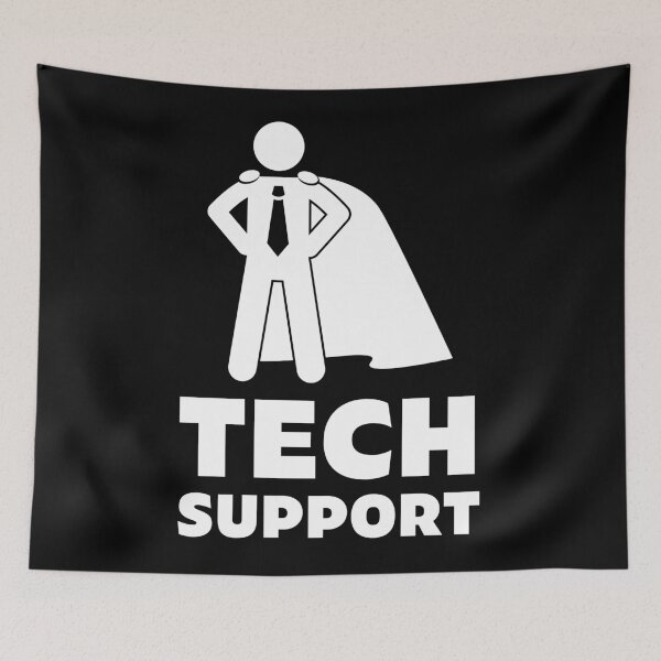 Item preview, Tech Support Superhero designed and sold by arendbotha.