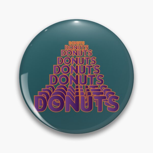 Item preview, Donuts in 3d typography designed and sold by Donutlovers.