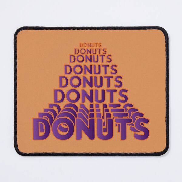 Item preview, Donuts in 3d typography designed and sold by Donutlovers.