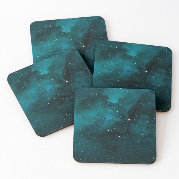 Item preview, Green and Blue Galaxy Twinkle Stars designed and sold by jessicaleah15.