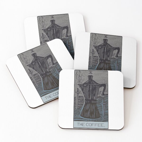 Item preview, The coffee - Tarot Card designed and sold by SIRAKIRI.