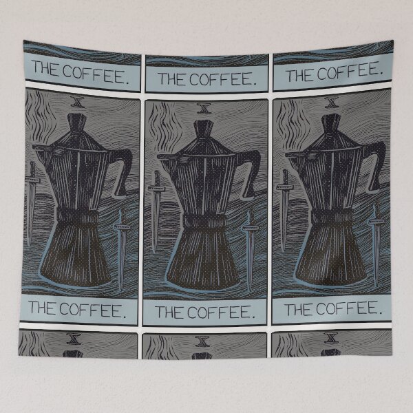 Item preview, The coffee - Tarot Card designed and sold by SIRAKIRI.