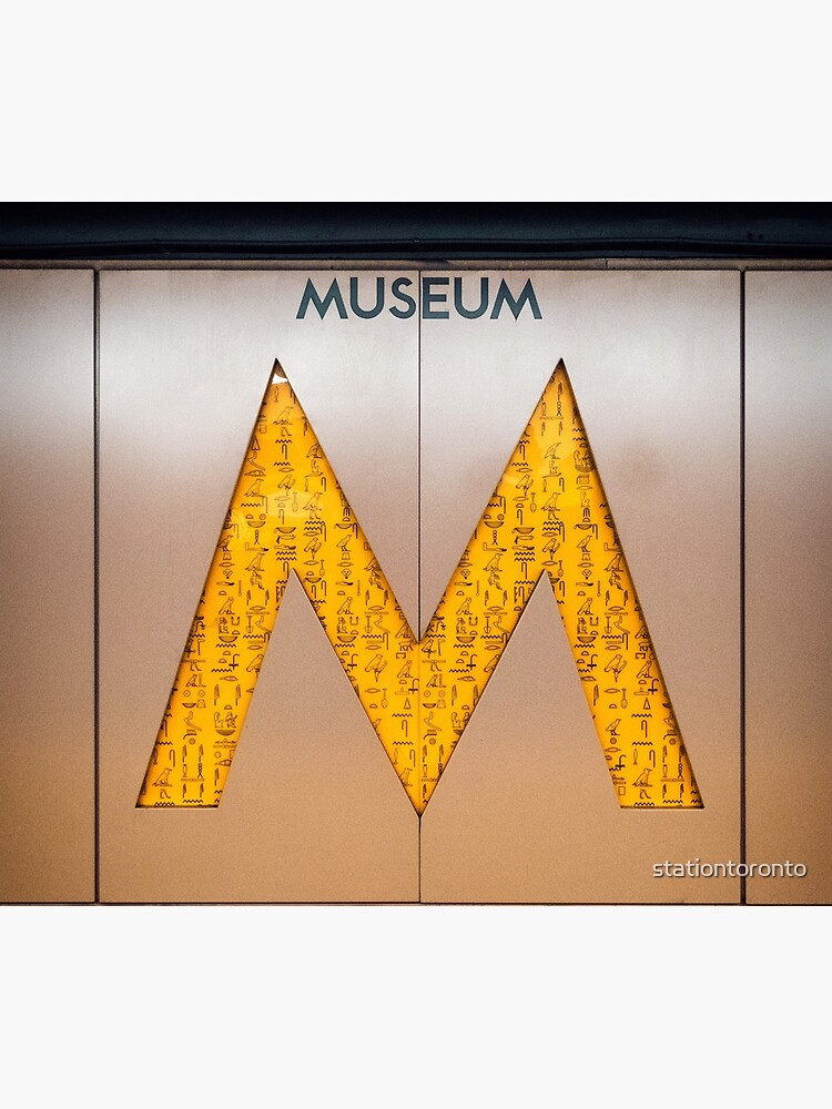Toronto Museum Station Subway Sign by stationtoronto