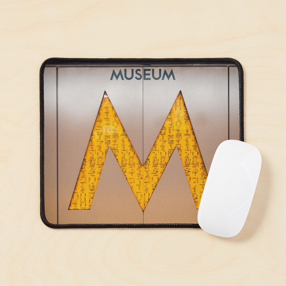 Toronto Museum Station Subway Sign Mouse Pad