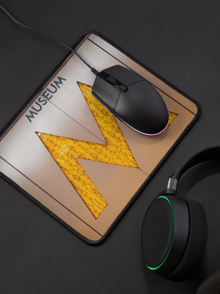 Alternate view of Toronto Museum Station Subway Sign Mouse Pad