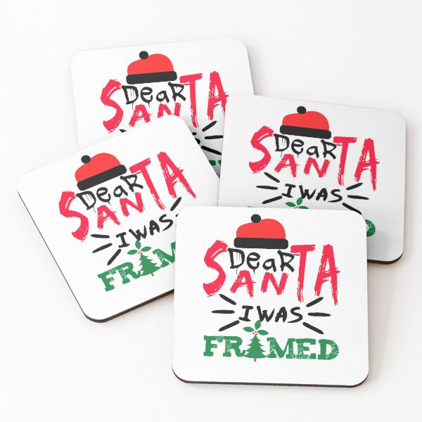 Item preview, Dear Santa I Was Framed Funny Christmas Tee For Women Man designed and sold by illustrapho.