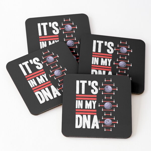 Item preview, ITS IN MY DNA, Retro Bowling Player, Bowler designed and sold by Printed-Memes.