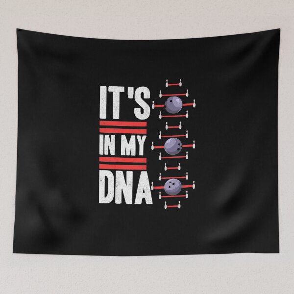 Item preview, ITS IN MY DNA, Retro Bowling Player, Bowler designed and sold by Printed-Memes.