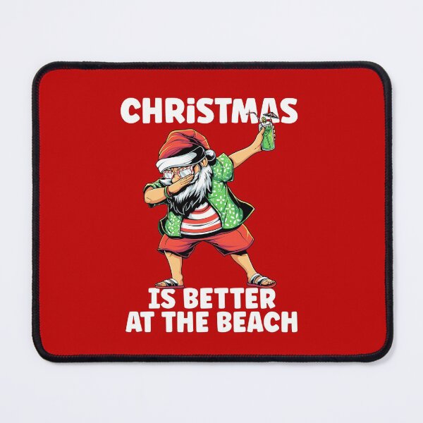 Item preview, Christmas Is Better At The Beach - Dabbing Santa designed and sold by Meliafroggy.