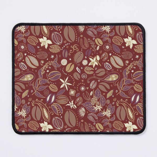 Item preview, Coffee Pattern, Coffee Corn Pattern, Coffee Bean Pattern Nature tree, art line branch, leaves, Bean, Grain. designed and sold by graphic-genie.