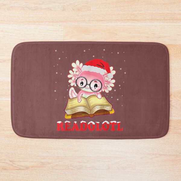 Item preview, Xmas Readolotl Funny Bookworm Book Reading Amphibian  designed and sold by KimberDeer.