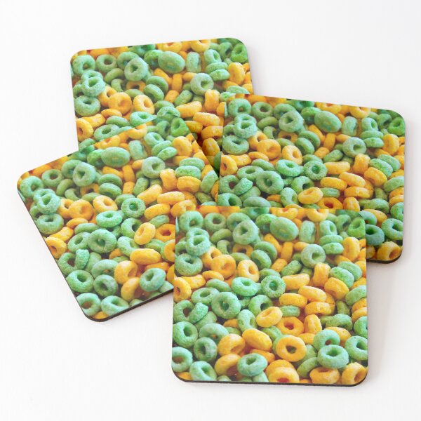 Item preview, Breakfast Loops - Yellow and Green designed and sold by BeastieToyz.