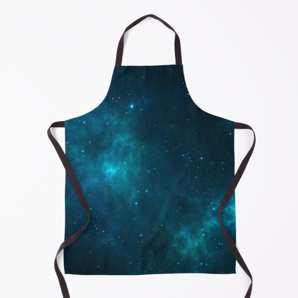 Item preview, Blue and Teal Galaxy Twinkle Stars, Moon and Clouds designed and sold by jessicaleah15.