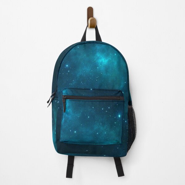 Item preview, Blue and Teal Galaxy Twinkle Stars, Moon and Clouds designed and sold by jessicaleah15.
