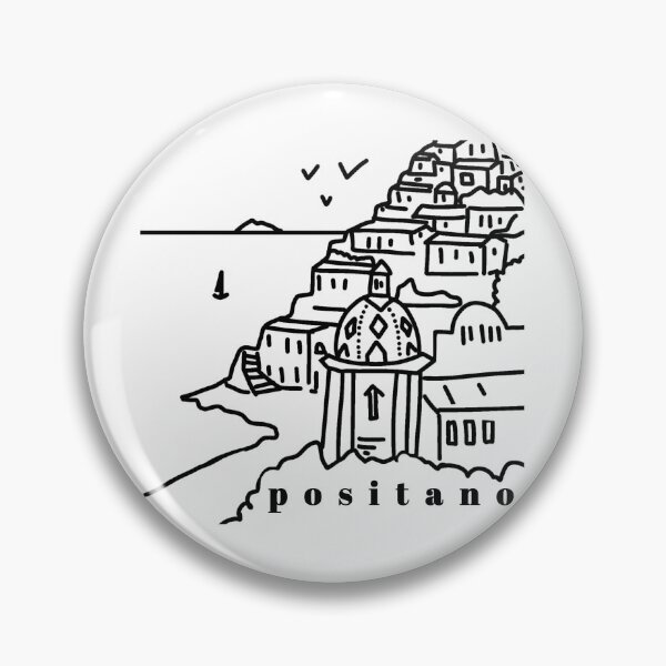 Item preview, Positano view T-shirt designed and sold by Anna96Artwalls.