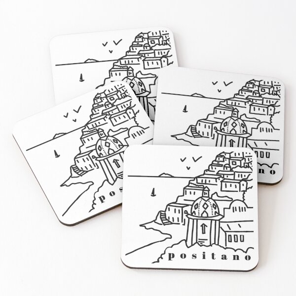 Item preview, Positano view T-shirt designed and sold by Anna96Artwalls.
