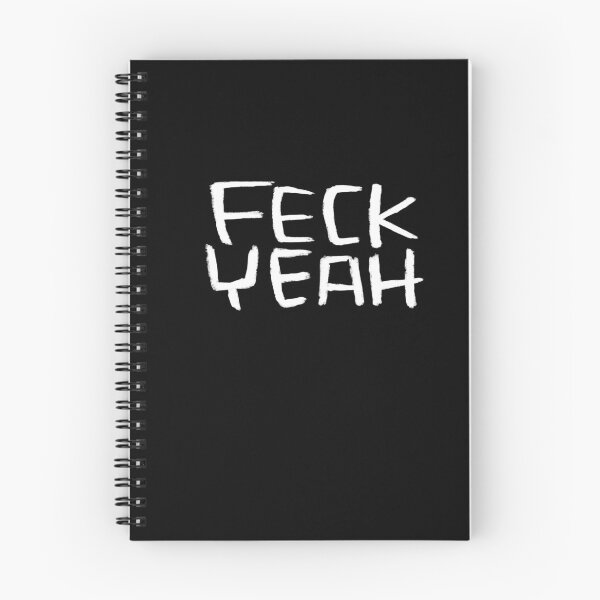 Item preview, Typography Feck Yeah, Ireland, Feck Irish Slang designed and sold by badlydrawnbabe.