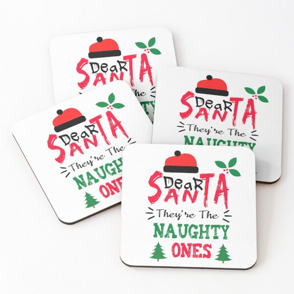 Item preview, Dear Santa They Are The Naughty One Funny Christmas Tee For Women Man designed and sold by illustrapho.