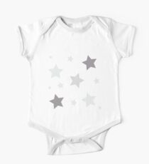 Starry night- gray One Piece - Short Sleeve
