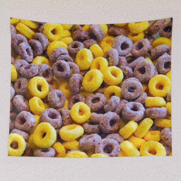 Item preview, Breakfast Loops - Purple and Yellow designed and sold by BeastieToyz.