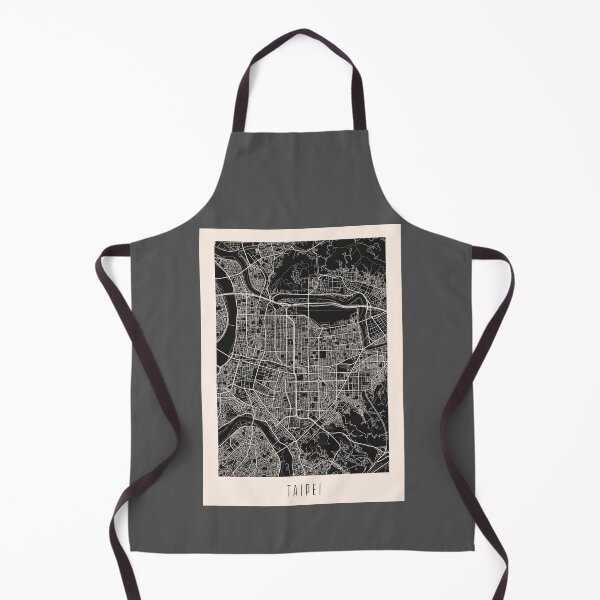 Item preview, Taipei City Street Map Dark designed and sold by Teecha.
