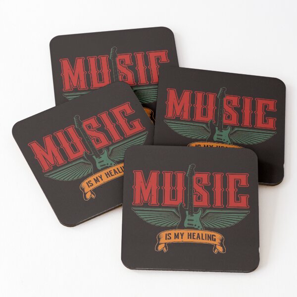 Item preview, Music is my Healing designed and sold by ArteVintage.
