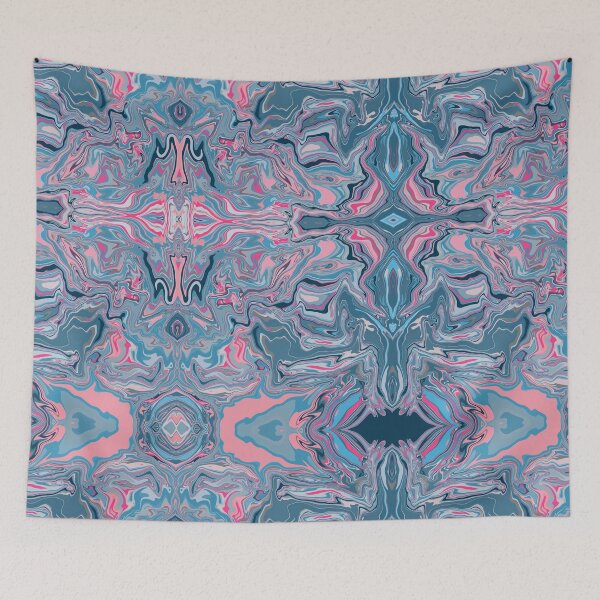 Item preview, Rorschach bubbble | liquid pour | marble art designed and sold by Amanda Ozga.