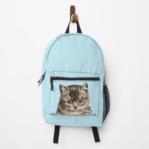 Item preview, Cute cat face drawing designed and sold by Marie Young.