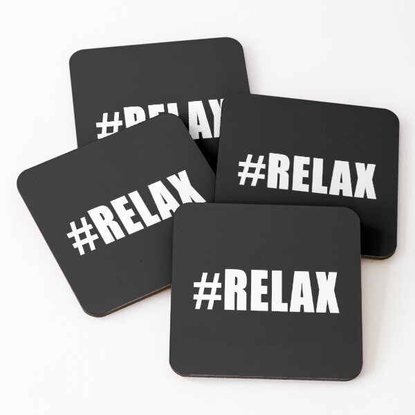 Item preview, Hashtag Relax #Relax Calm Calming Meditation Design designed and sold by Jason Gilbert.