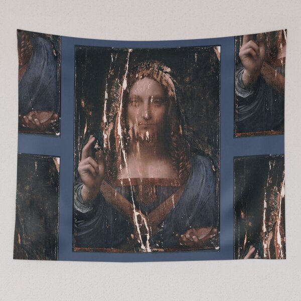 Item preview, Leonardo Da Vinci's Salvator Mundi (by ACCI) Before Restauration designed and sold by VanyssaGraphics.